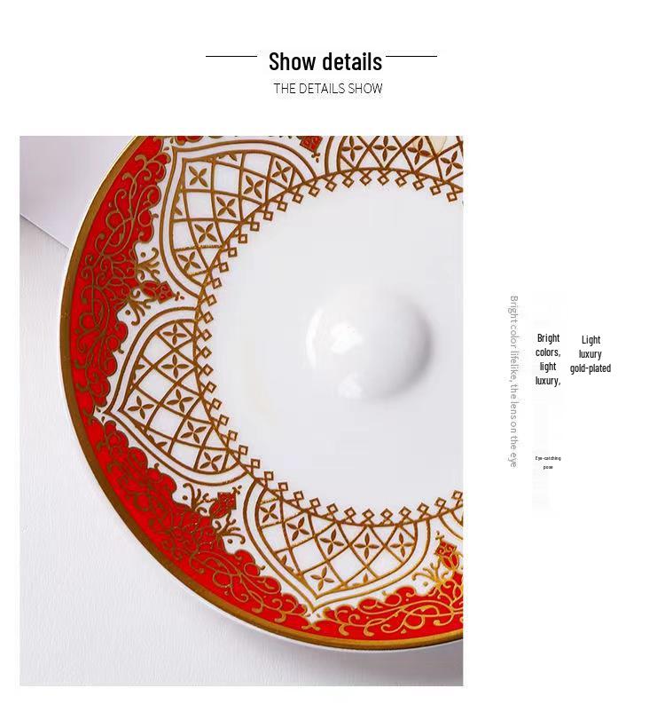 Tasse à café turque raffinée, élégante tasse à thé à motifs pour femmes