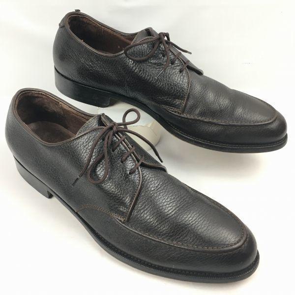 

Vintage E.T. Wright Made in Italy U-Tip Business Shoes Dark Brown Size 12B / 28.5-29.5cm Men s(USED)