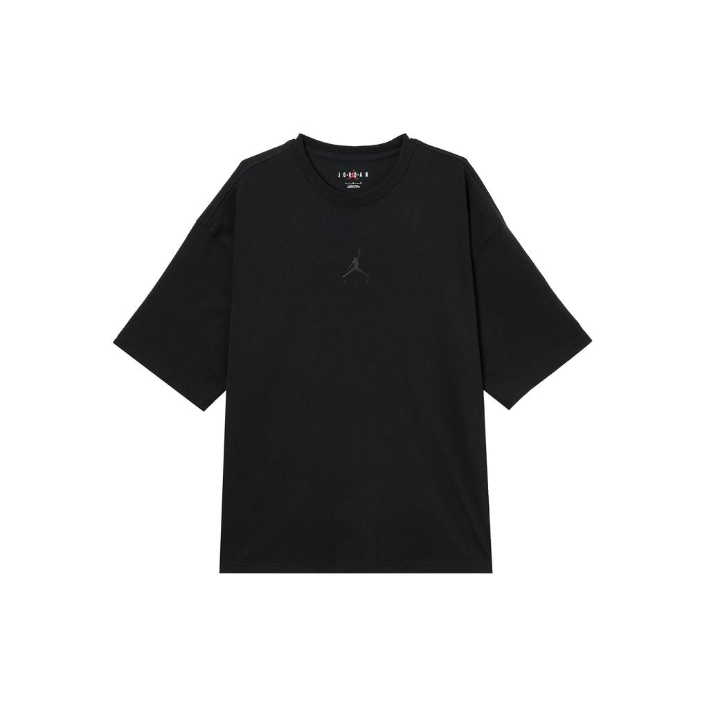 Jordan Flug-Essentials Bequemes Hautfreundliches Modisches Vielseitiges Kurzarm-T-Shirt Herren Tops Schwarz IB7345-010