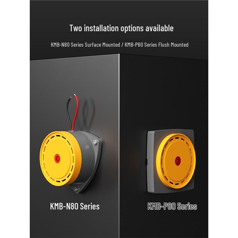 Kaicon Buzzer Alarm: 24V/220V Bird Repellent, Reversing High-Decibel Sound and Light Horn KMB Huan.