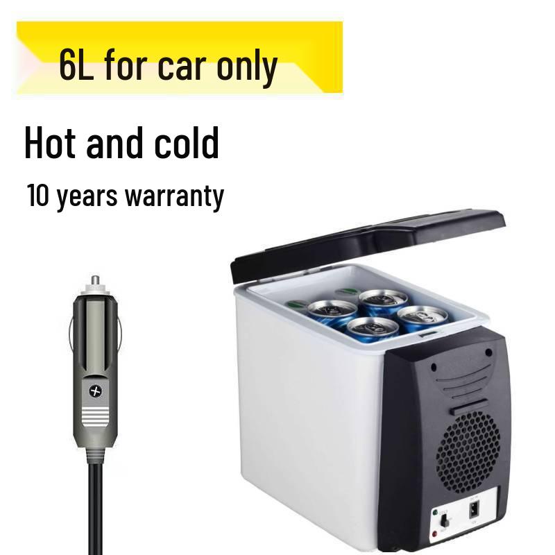 Dual-Use Mini Car & Home Refrigerator with Free Shipping