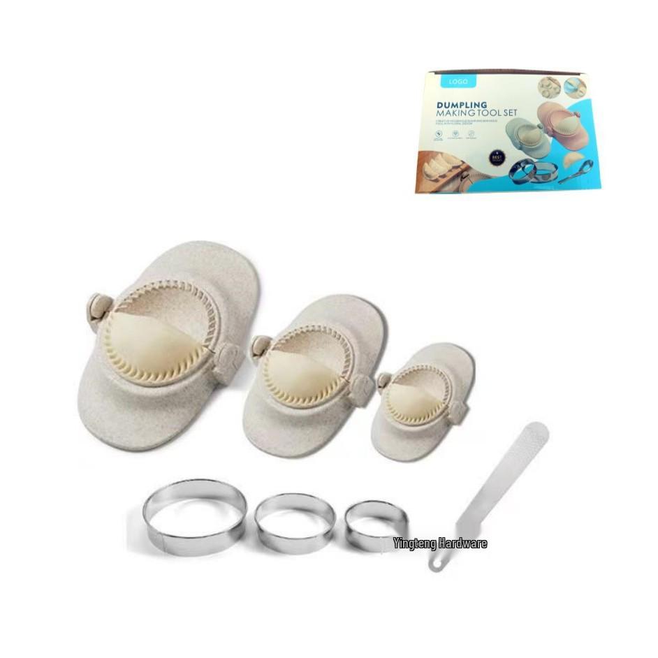 Ręczna Forma do Pierogów - Duży Rozmiar Ręcznie Robiony Pierogarnik do Zawijania i Sklejania Ciasta na Pierogi