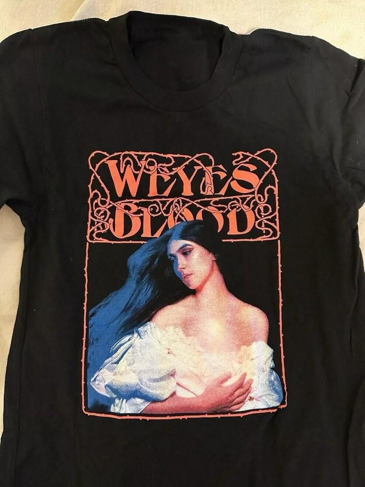 

Weyes Blood T-Shirt Short Sleeve Cotton Black Size S to 5XL Unisex T-Shirt XXXL
