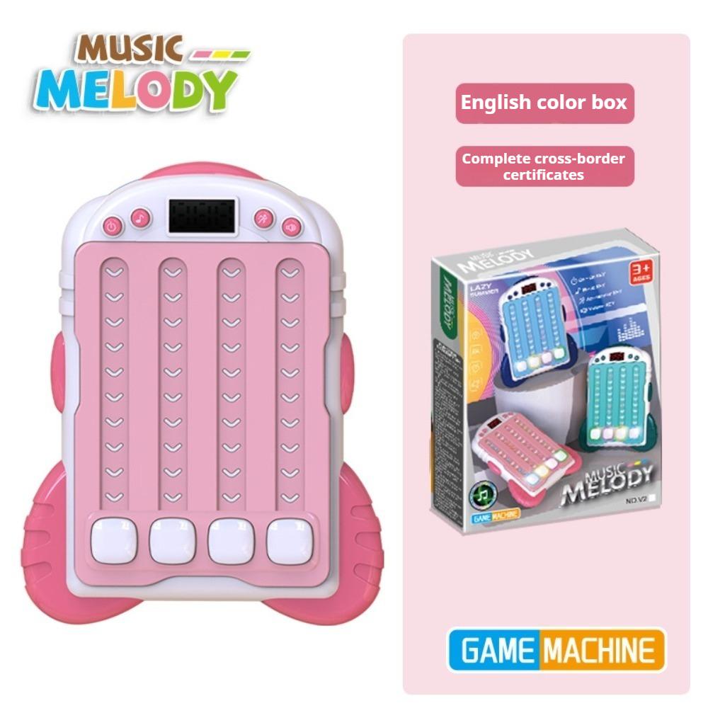 Children's educational toys, music rhythm game machine, lighting to break the customs and decompress, press the music toy rhythm master