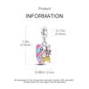 Charms Platacute Kitten Vacation-Style Beads Fit Originalbracelets Charms For Women Jewelry Diy Making Fine Gifts