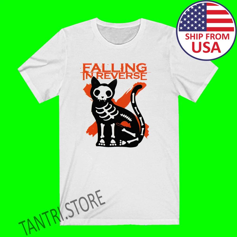Falling In Reverse Men s White Size S to 3XL L