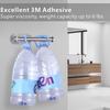 Self Adhesive Toilet Roll Paper Holder Wall Mount Bathroom Organizer Storage Stand No Punching Stainless Steel Towel Holder