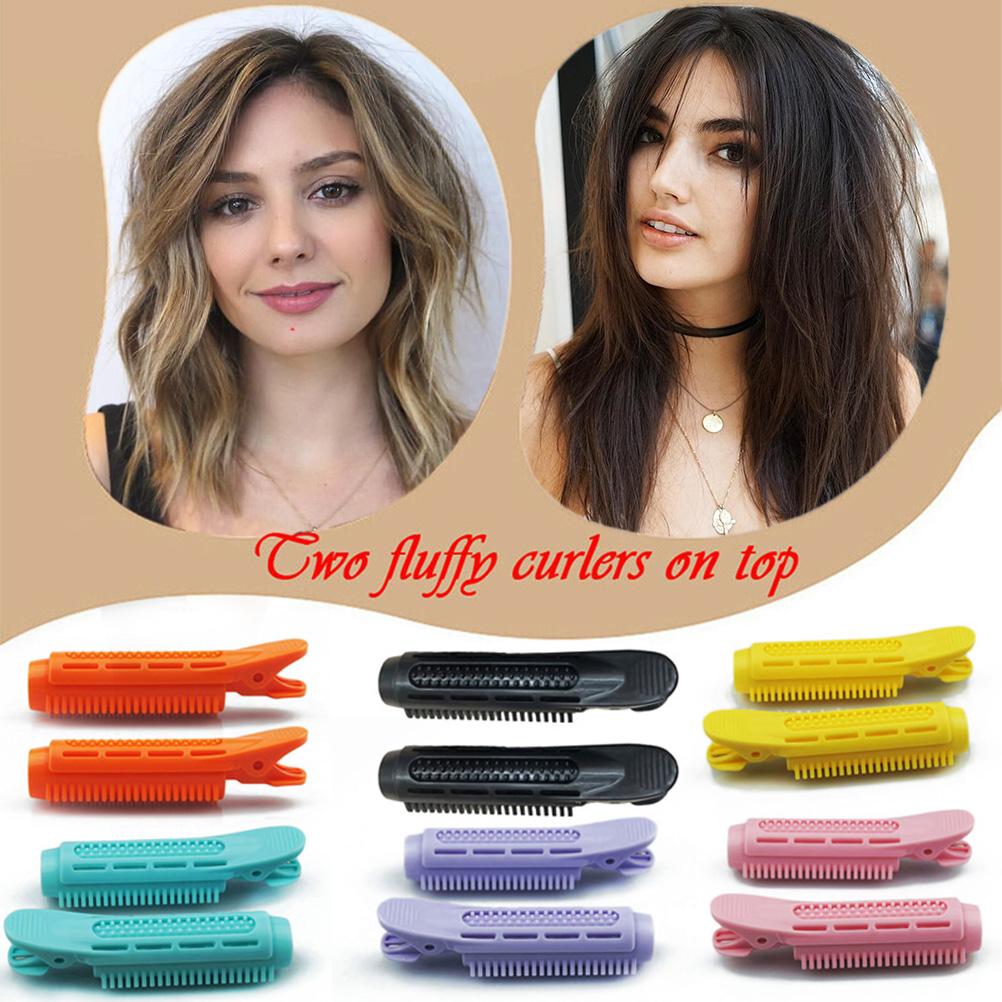2Pcs Volumizing Hair Root Clip Roller Wave Fluffy Hair Clip Hair Root Curler Fluffy Hairstyling Clip Tool
