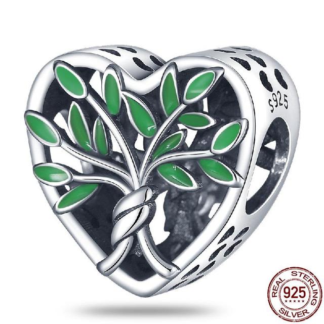 925 Sterling Silver Magic Color Chameleon Luminous Series Beads Suitable Fit Bracelet Charm Ms Jewelry Gift 