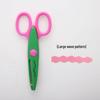 Children's Safety Scissors for Crafting, Ages 3-6: Fun Lace and Photo Cutting Tools for Kindergarten and DIY Albums