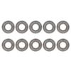 10 Roller Bearings 6900ZZ High Quality Steel Bearings Stable Performance Excellent Workmanship Easy Install for Toy Appliances