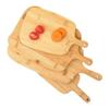 Bamboo Hanging Cutting Board with Handle for Vegetables, Fruit, Steak, Bread, and Meals