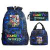 Sac d'étudiant Sac à crayons décontracté Sac à lunch Impression personnalisée Dandy'S World Around