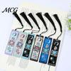 Unique Tarot Design Bookmark Card Bookmark, Stainless Steel Skeleton Pattern Page Marker, Thin Ultra-thin Metal Book Mark for Students Reading, Gothic