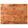 VidaXL Table Top 80x70x2.5 Cm Rectangular Solid Acacia Wood, Wooden Table Top, Coffee Table Top, 370933