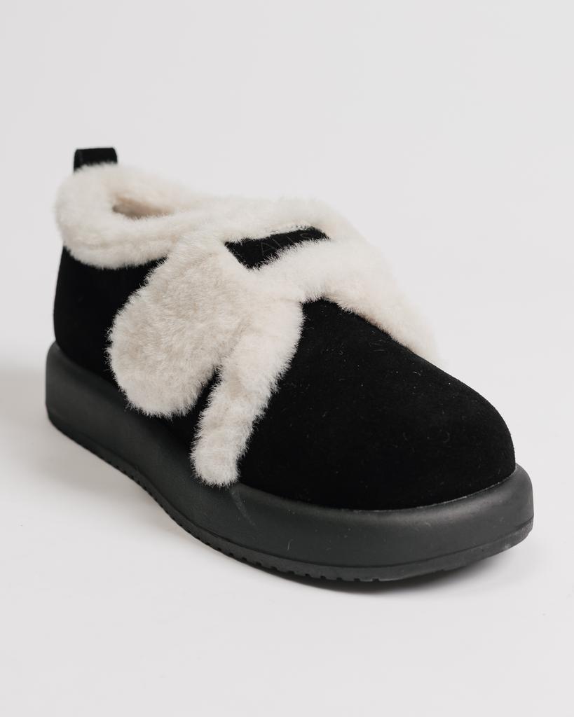 Velcro Boots Allsy 85912 36 Black Suede Wool