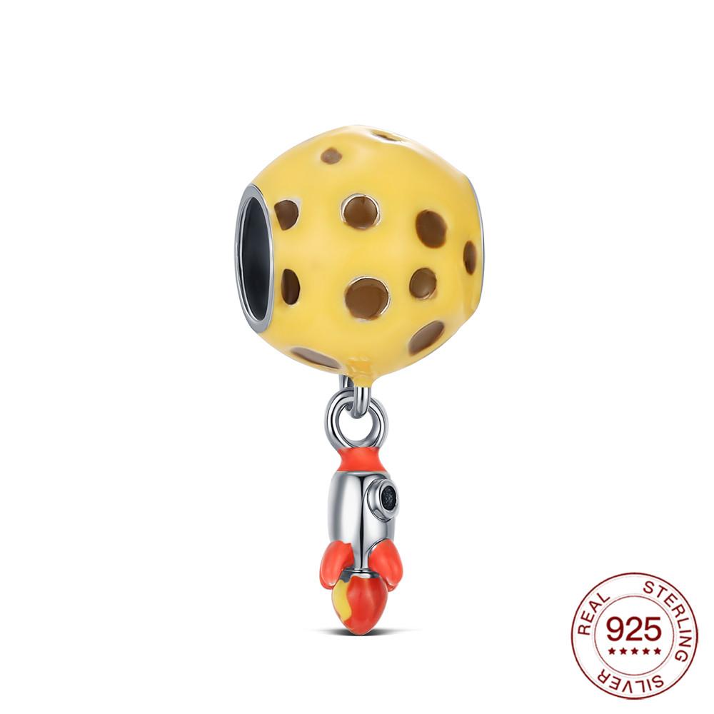 Copper Original Charms Sun Moon Pendants Fit Classic Bracelet Diy For Bracelet Women Fashion Jewelry Diy Gift