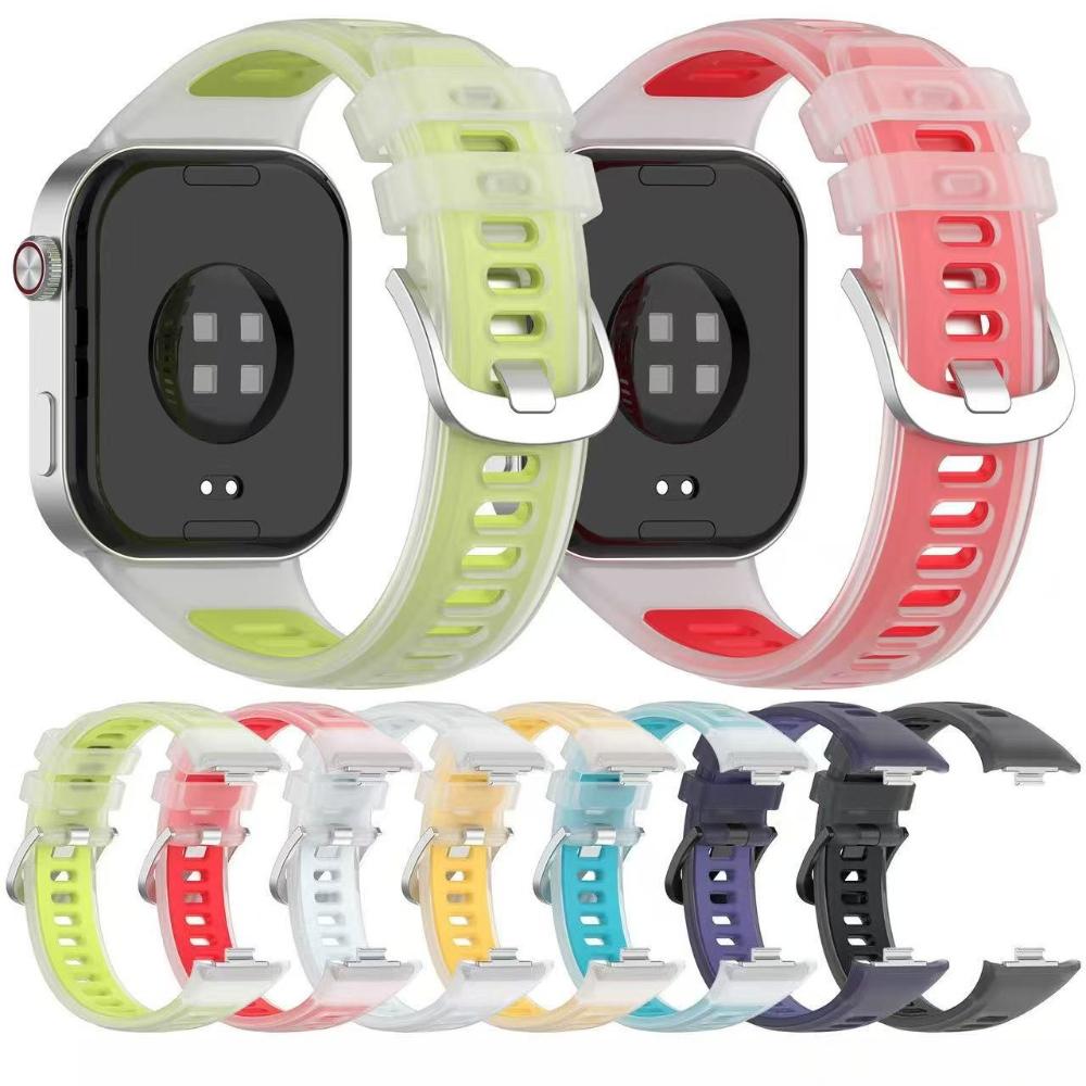 Original Silicone Strap For Redmi Watch 6 5 4 SmartWatch Xiaomi Mi Band 8Pro/9Pro Bracelet Watchband Sport Accessories Replace