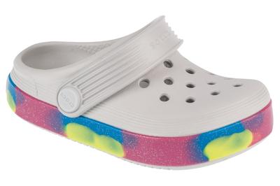 Off Court Glitter Band Clog T, for Girl Grey Slides