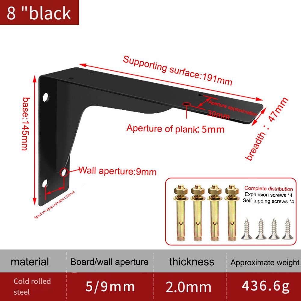 Kitchen Storage Heavy Duty Bracket Indoor Outdoor Support Heavy Duty Shelf Bracket Bracket Adjustable Mounting