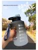 Frosted Gradient Large-Capacity Drop-Proof Sports Water Bottle