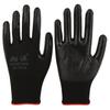 1 Pairs Nitrile Coated Work Gloves Non-Slip Knit Safety Protective Gloves Industrial Labor Building Construction Work Gloves
