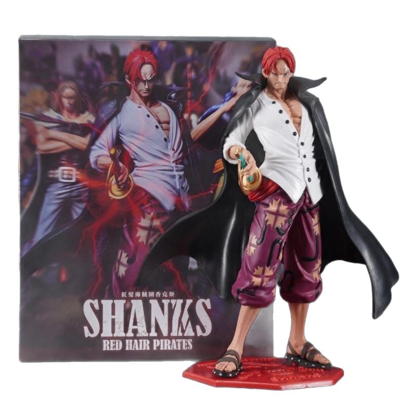 Premium Version One Piece Action Figure High Quality Version Emperor Dragon Tiger Red Hair Shanks Anime Collectible Desk Model