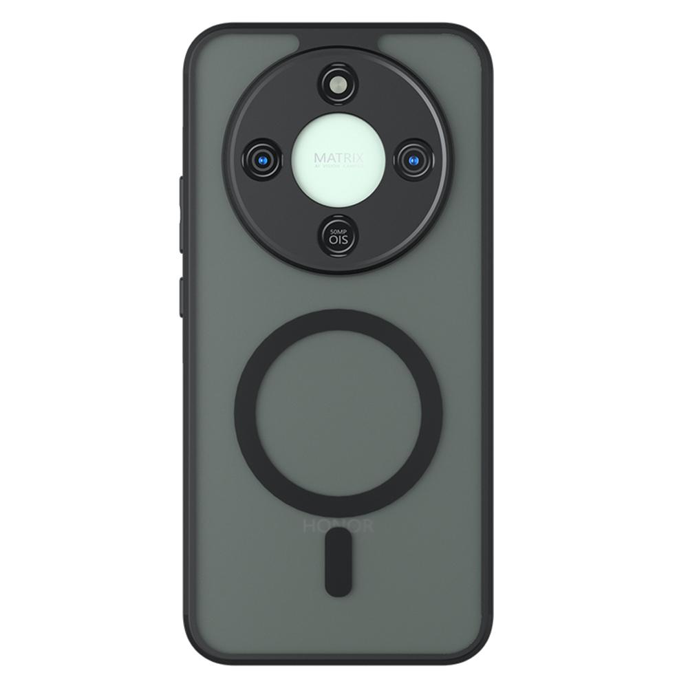 Für Honor X70 5G Hülle Kompatibel mit MagSafe TPU+PC Matte Skin Touch Handyhülle