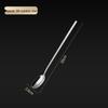 304 Stainless Steel Long Handle Stirring Spoon - Ideal for Ice, Coffee, Milk Tea, Honey, and Seasoning.