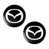 14mm Car Key Emblem Stickers Auto Control Key Logo Accessories For Mazda 3 6 CX5 2 CX3 CX9 MX5 RX8 Axela Demio MS CX5 2 Axela Demio Atenza MS GH BK MP