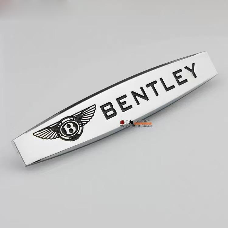 3D Metal Car Logo Sticker VIP Sport Badge Decal Auto Accessories for New Bentley Flying Spur Continental GT Bentayga Mulsanne
