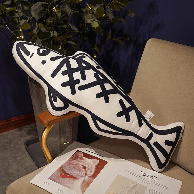 

Fishing Pillow Salted Fish Doll Plush Toy Doll Keychain Fish Cushion Cushion Nap Pillow 70cm