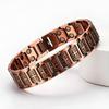 A magnetic red copper bracelet, elegant and fashionable jewelry, simple and stylish bracelet accessory