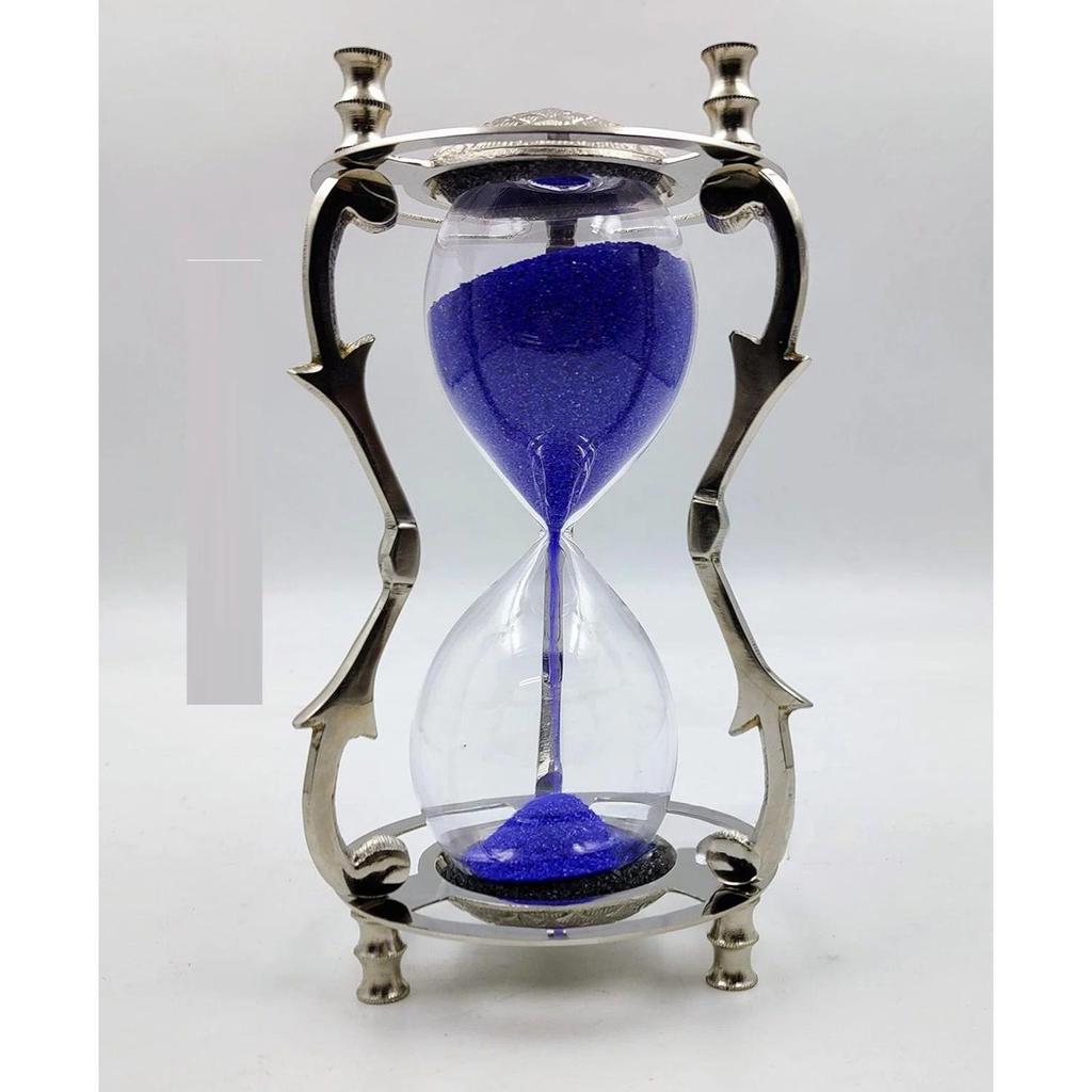 Messing Sanduhr Messing & Glas Sanduhr Timer Nautisch Maritim Antik Sanduhr