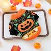 Turtleneck Design Halloween Dog Sweater Pumpkin Costume Dog Knitwear  Puppy Outfit