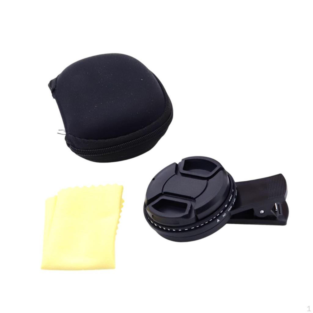 CPL Phone Camera Len Filter Clip on with Professional Accessories Attachment Circular for