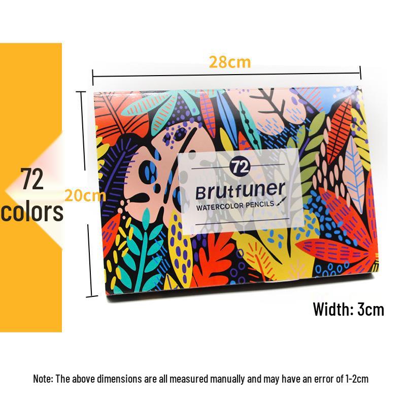 

Набор карандашей 120 цветов на масляной основе и 180 цветов водорастворимых с ручками для комиксов и граффити - Идеальный художественный подарок 2B