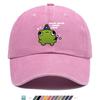 Pc Cute Funny Frog Wizard Print Baseball Cap Trucker Hat Comfortable Breathable Fashionable Beautiful Cartoon Game Black Classi
