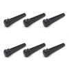 Pack of 6 Guitar Bridge Pins Pegs for Folk Guitars Guitar Bridge Pins Replacement Guitar End Pin Guitar String Peg Nail
