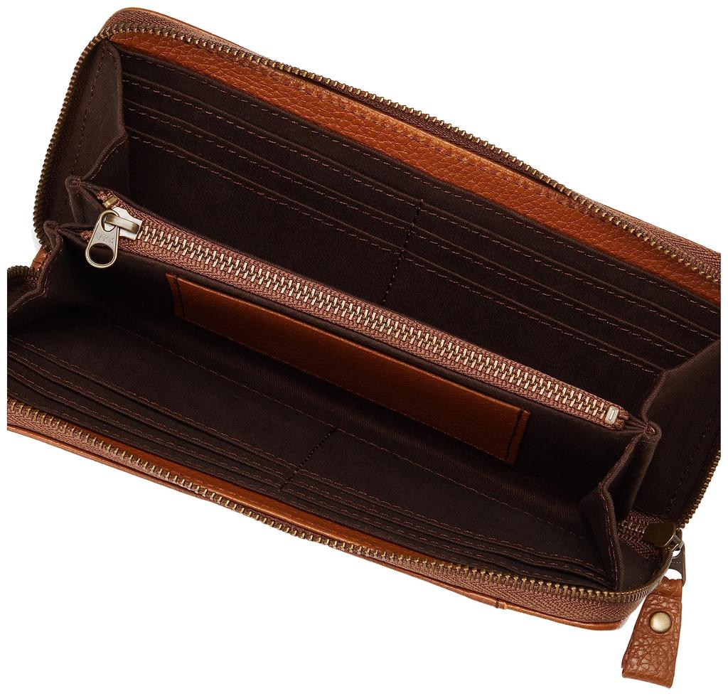 [Nomura Shuhei] Owl Long Wallet Zipper Cowhide Leather Nadaya No.80251 Camel