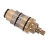 Thermostatic Shower Cartridge with Brass Valve Core for Easy Installation and Stable Temperature Control Gold Color