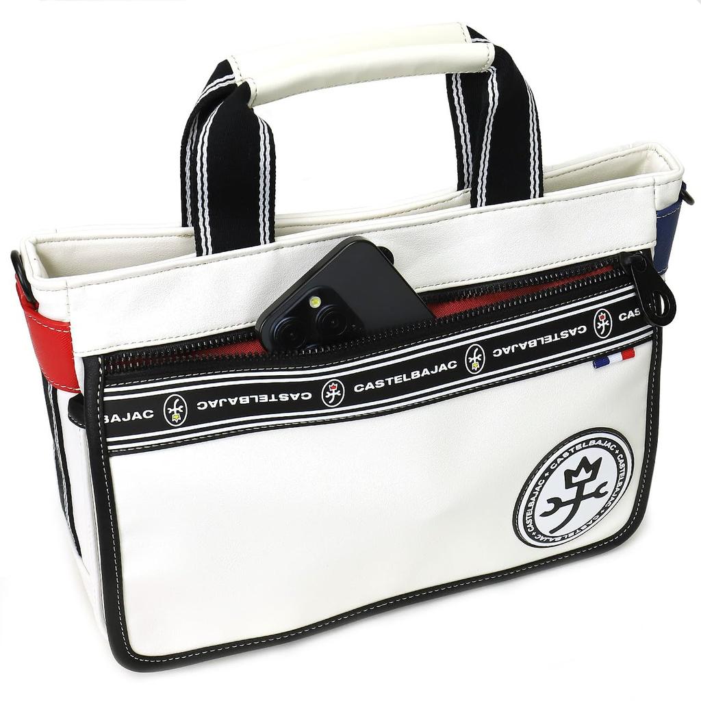 Castelbajac Driving Tote Bag Lux 049501 White