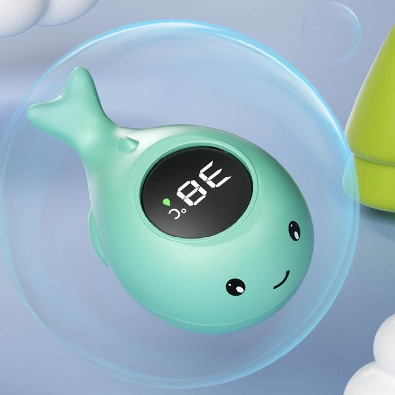 Intelligent Baby Showers Thermometer Convenient Cartoon Water Temperature Meter Lovely Bathing Floating Toy for Bath