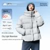 Meilicheng Women's Hooded Puffy Short Goose Down Winter Jacket