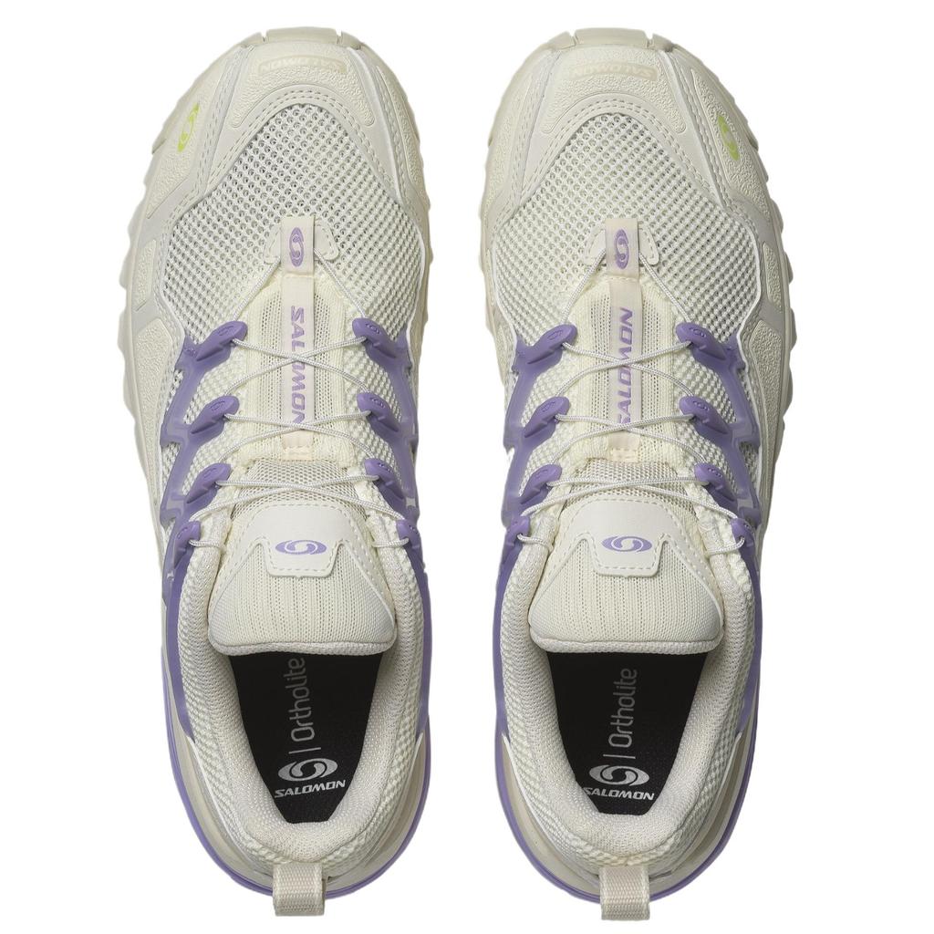 Salomon Acs + Og Comfortable Fashion Lightweight Low-Top Running Shoes Unisex Running Shoes Purple White 477356