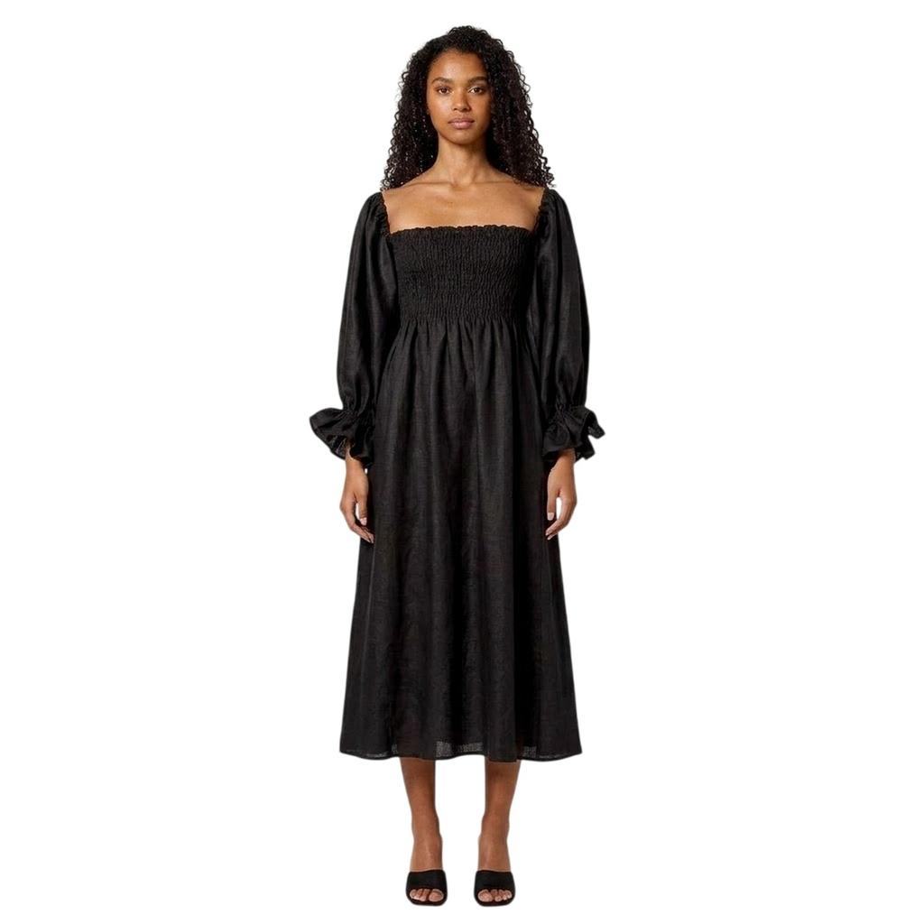Vestido de Lino Sleeper para Mujer