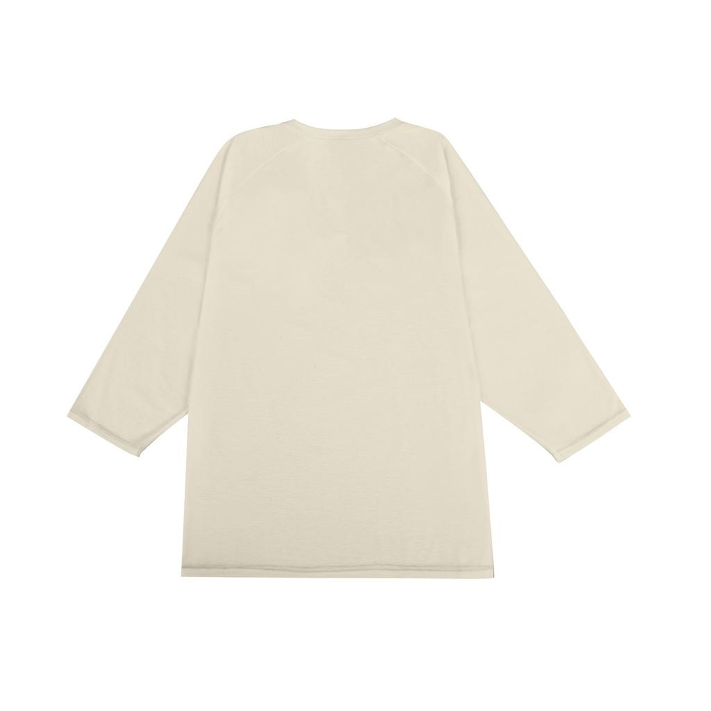 Herren Rundhals Puffärmel T-Shirt Top