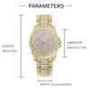 2PCS Luxury Women's Bracelet and Watch Set, Fashion Ladies Rhinestone Dial Quartz Wristwatch Elegant Female Bracelet Watches Set