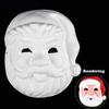 DIY Blank Paper White Masks Halloween Party Cosplay Painted Masquerade Kids Cartoon Animals Hand Paintable Mask