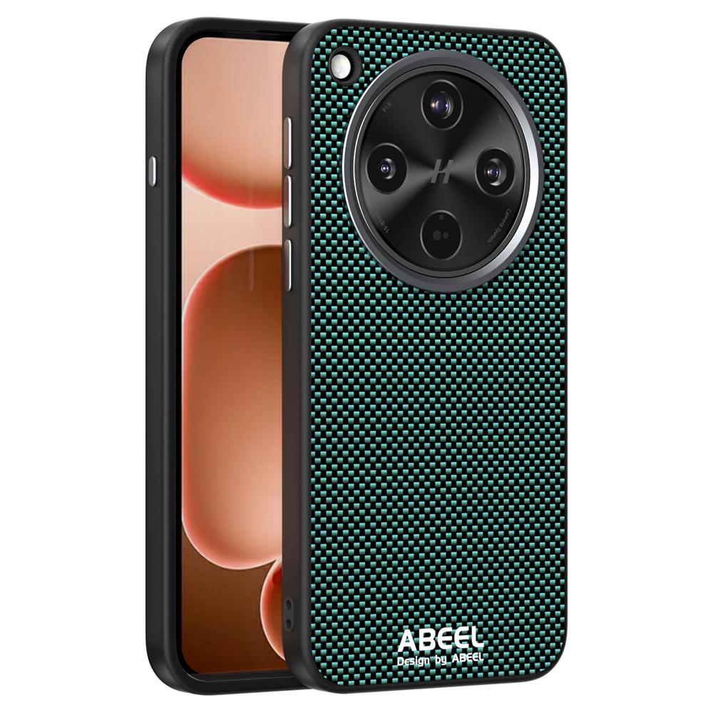 ABEEL For Oppo Find X8s+ 5G Case Compatible with MagSafe Printed PC TPU Aluminum Alloy Leather Phone Cover